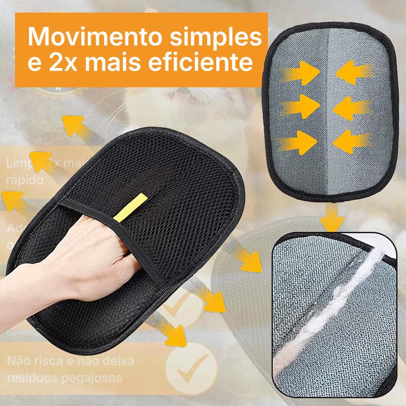 🔥Compre 1 e Leve 2🔥 Luva para remover pelos de animais 😻🐶